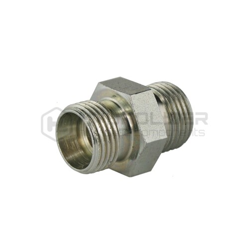 Hydraulická spojka    metrické závity: 20x1,5 - 20x1,5